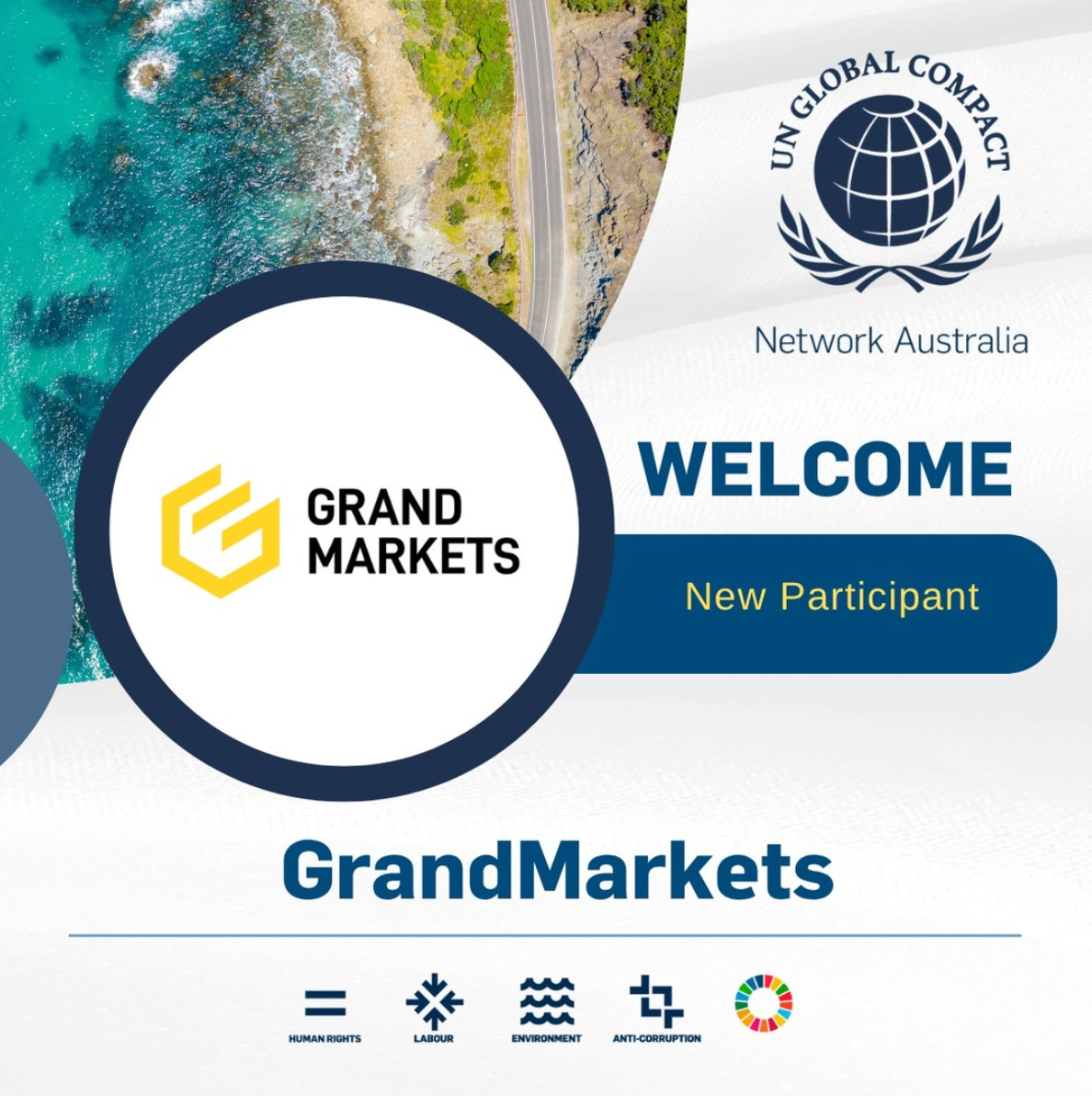 United Nations Global Compact Network Australia 新成员欢迎图